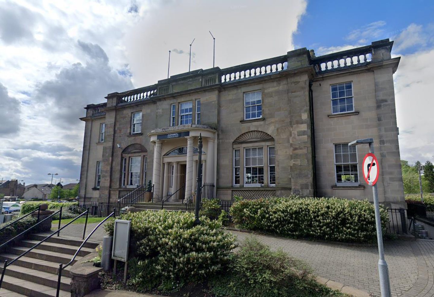 The exterior of Fletcher's restaurant bar and rooms in Stirling