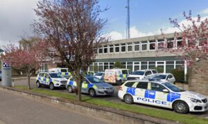 Eastern Division Police HQ in Forfar was suddenly vacated in September. Image: Google