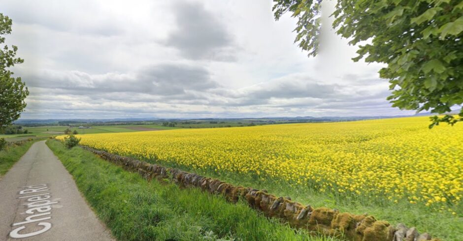 Gagie solar farm plan before Angus Council.