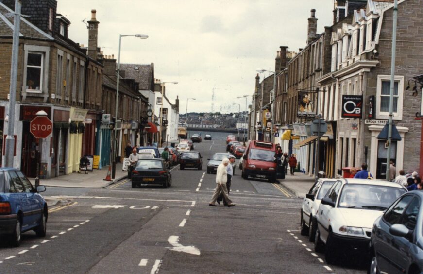 Gray Street in Broughty Ferry in May 1998.