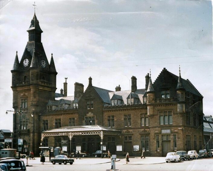 Dundee West Station, which was considered a Gothic masterpiece