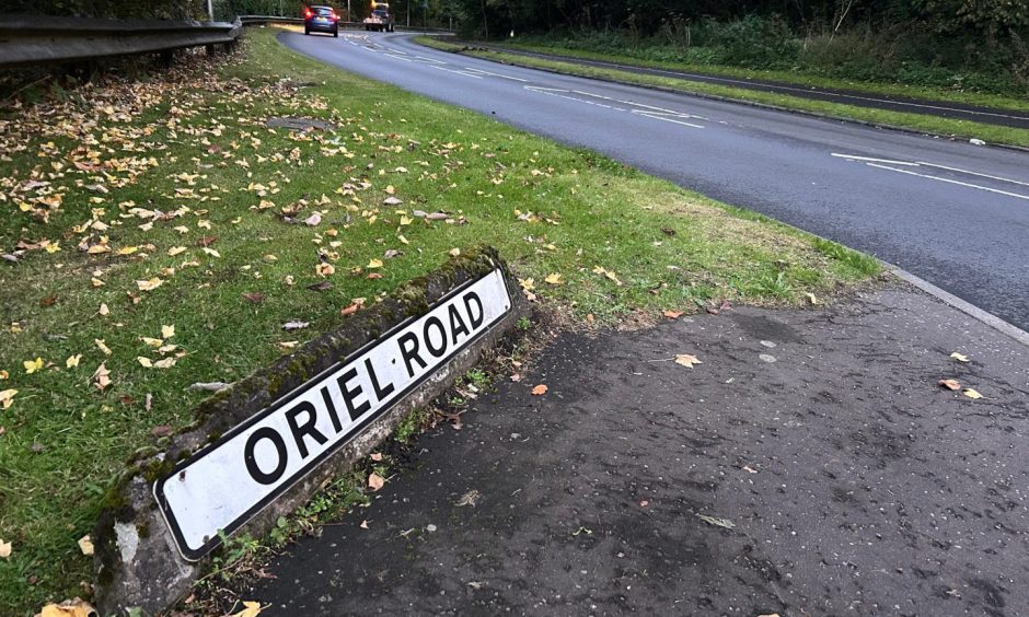 Oriel Road in Kirkcaldy.