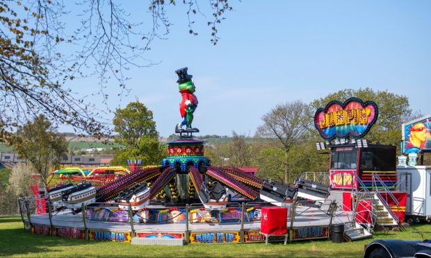 Horne's Pleasure Fairs has returned to Dundee. Image: Kim Cessford/DC Thomson