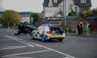 Police were in attendance at Strips of Craigie Road, Dundee. Image: Kim Cessford / DC Thomson