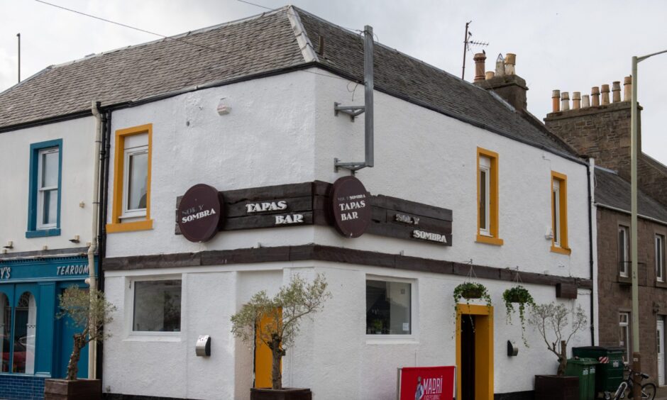 Sol Y Sombra Tapas Bar in Broughty Ferry.