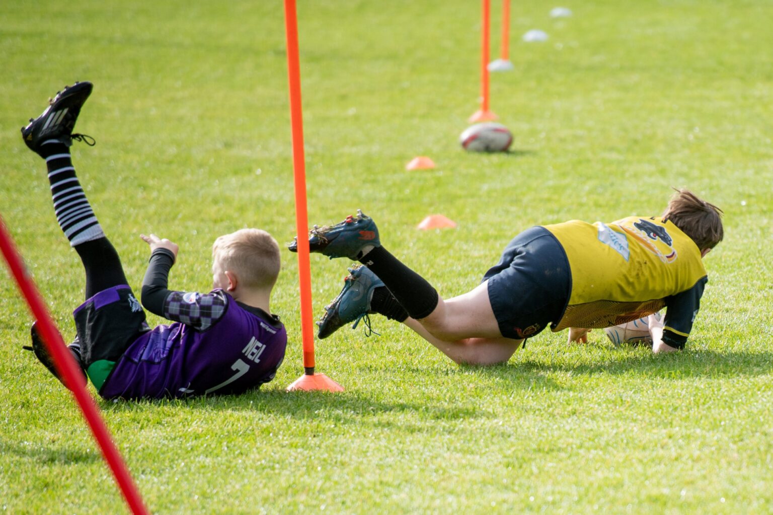 Pictures as Scotland's Fagerson brothers star at Strathmore rugby event