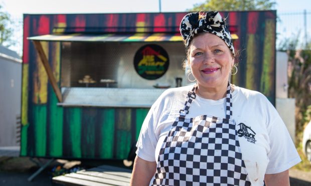 Gill Young is opening a second food truck in Dundee. Image: Kim Cessford / DC Thomson