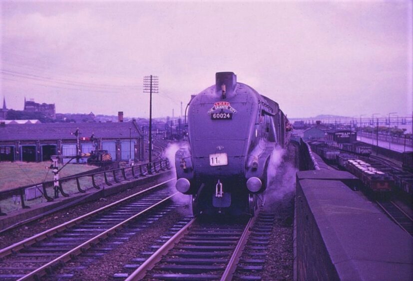 Seen from the front is Kingfisher with the Granite City Railtour on September 4 1966. 