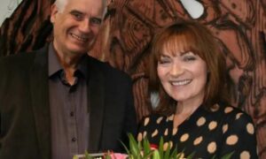 Lorraine Kelly and Dr Mick North