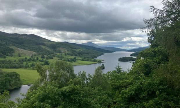 The stunning outlook at Queen's View near Loch Tummel. Image: Cornerstone Business Agents