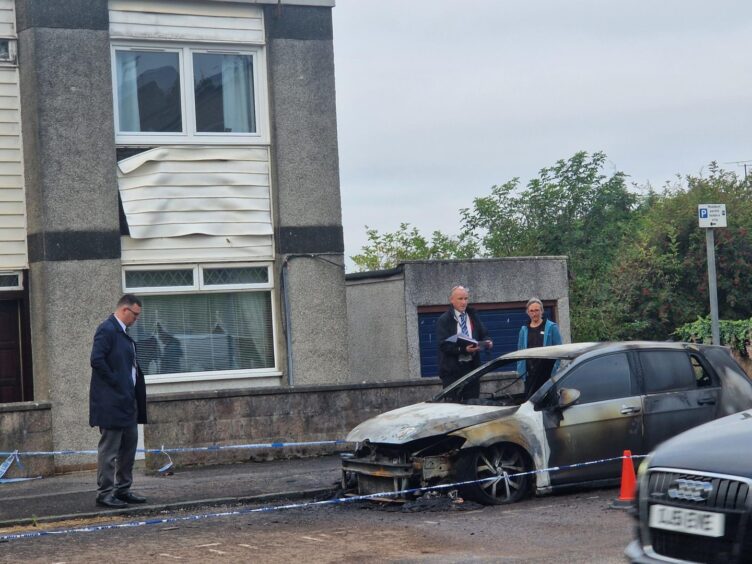 Charleston Drive car fires