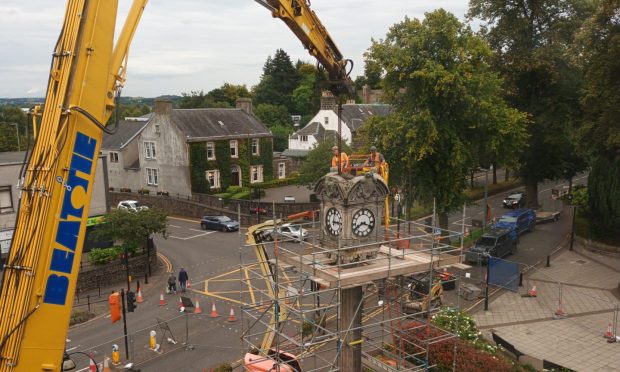 The beloved Christie Clock was torn down last year. Image: Barry Hughes