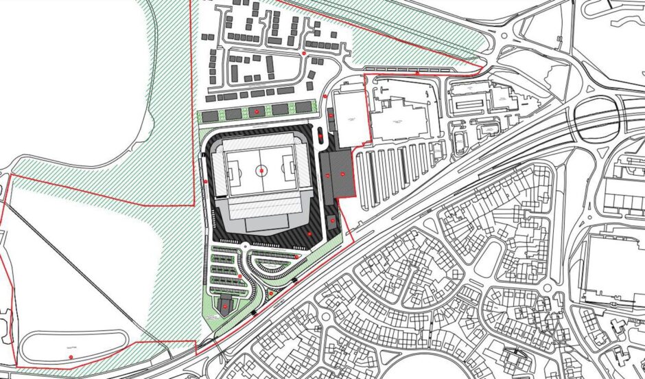 The new Dundee FC masterplan.