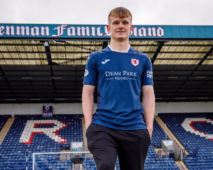 Finlay Pollock at Stark's Park.