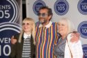 Phil Daniels with VIP guests Sharon Dickson and Sheena Bannerman. Image: Alan Richardson