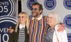 Phil Daniels with VIP guests Sharon Dickson and Sheena Bannerman. Image: Alan Richardson