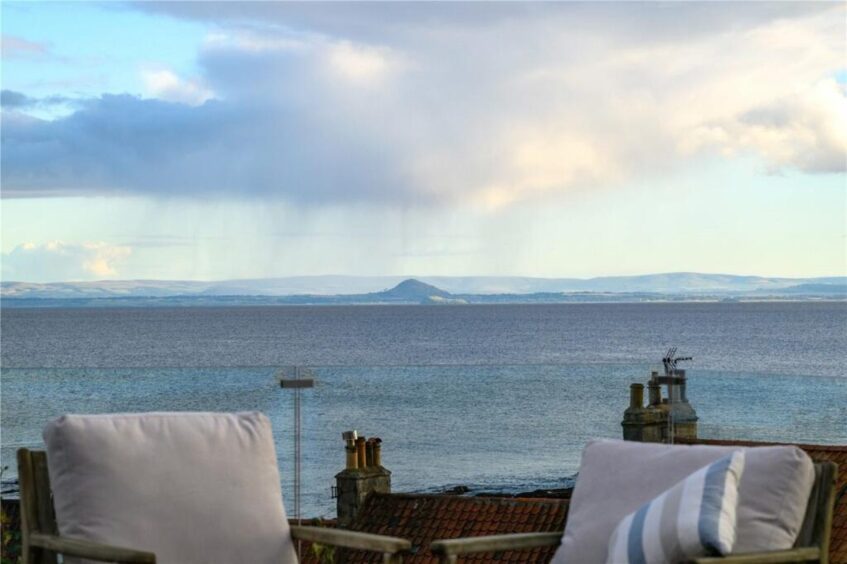 North Berwick Law in the distance.