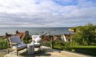 The view from the Pittenweem home with a stunning terrace in Fife