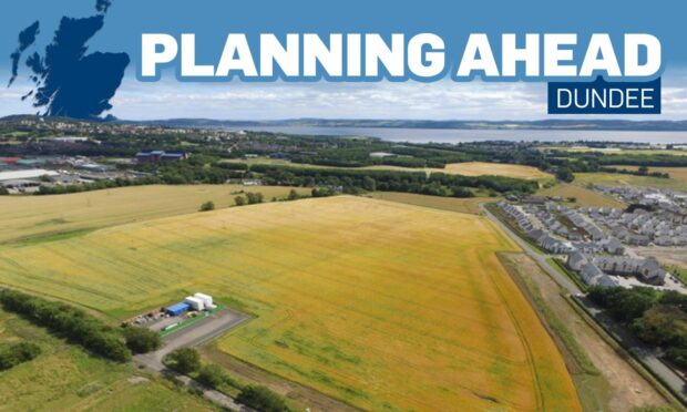 To go with story by Laura Devlin. Dundee planning ahead  Picture shows; Land east of Dykes Road . Land east of Dykes Road . Supplied by Springfield Properties  Date; Unknown