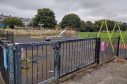 St Leonard Place playpark has been chained up for over two years.