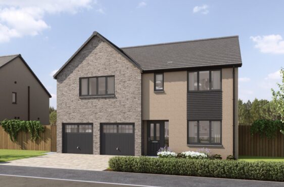 Render of St Andrews property by Charles Church Homes