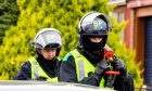 Police carried out raids in Dundee. Image: Steve Brown/DC Thomson