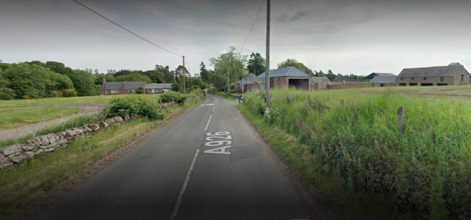 Ruthven housing site for nine new homes.