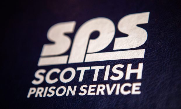 Scottish Prison Service sign