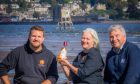 The three-man team behind Tayport Distillery have launched their first spiced rum. Image: Steve MacDougall/DC Thomson
