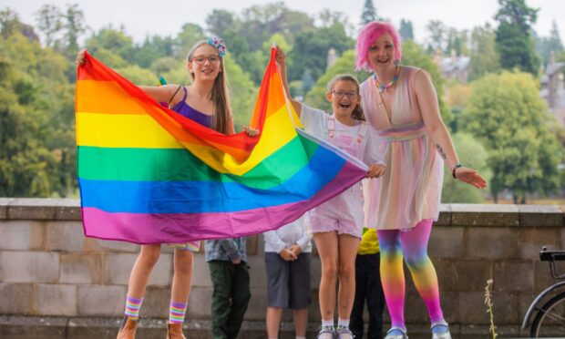 Perthshire Pride in 2022.