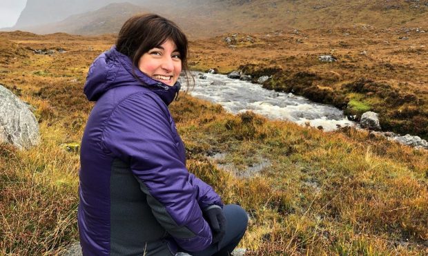 Keela sales director Sam Fernando, wearing a Keela jacket on a Highland walk. Image: Keela Outdoors.