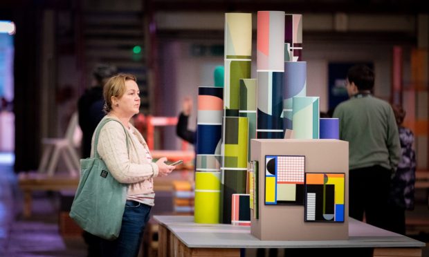 The Dundee Design Festival is a vibrant celebration of creativity and innovation, showcasing a diverse range of design disciplines, interactive installations. Image: Steve Brown/DC Thomson