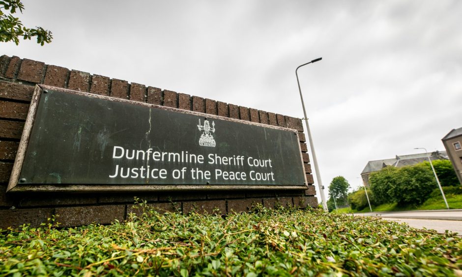 Dunfermline Sheriff Court.