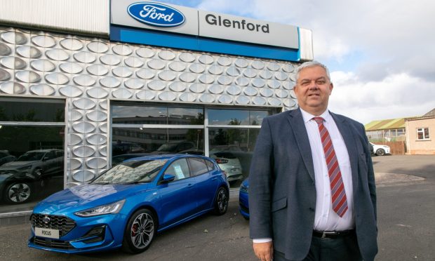 AM Phillip managing director Rob McWilliam at Glenford in Forfar. Image: Steve Brown/DC Thomson