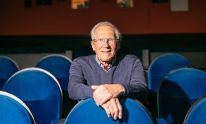 Managing director of the St Andrews New Picture House David Morris seated in Cinema One. Image: Steve Brown/DC Thomson