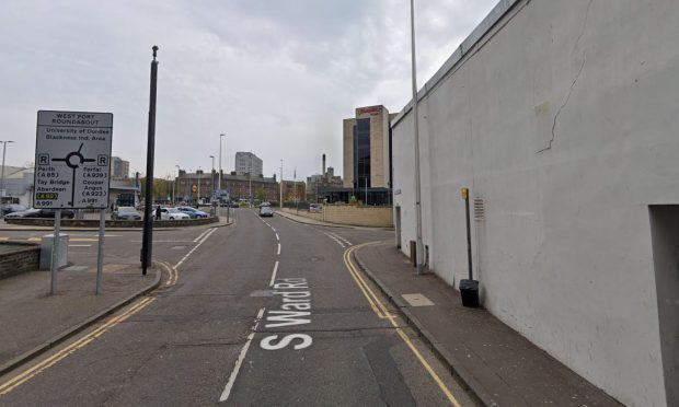 Police were called to South Ward Road, Dundee. Image: Google Street View