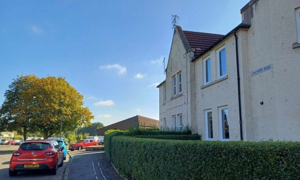 The air weapon was discharged on Sunnybank Road in Stirling