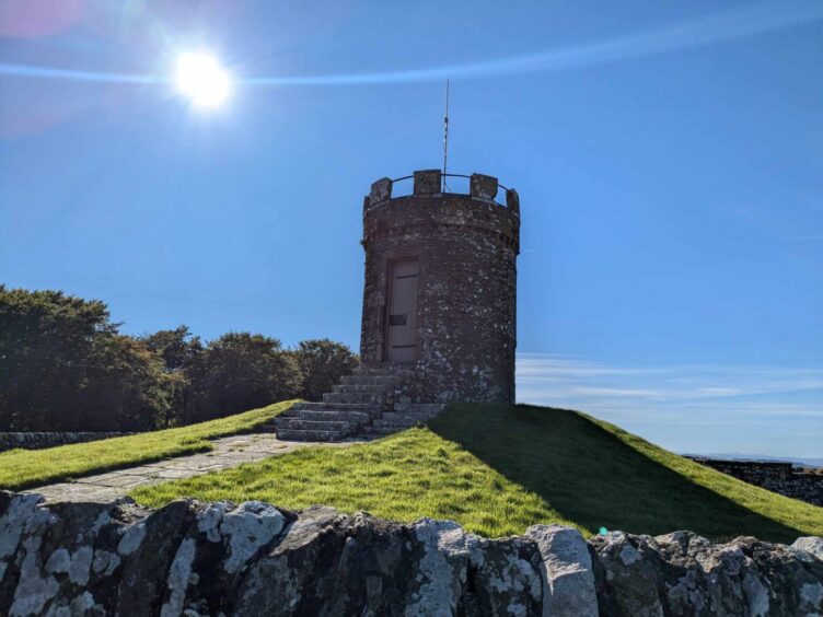 The Temple of Lour is an imposing sight. Image: Gayle Ritchie.