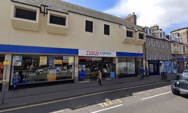 Tesco Express on Perth's South Street.