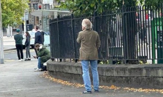 Christoph Waltz in Dundee.