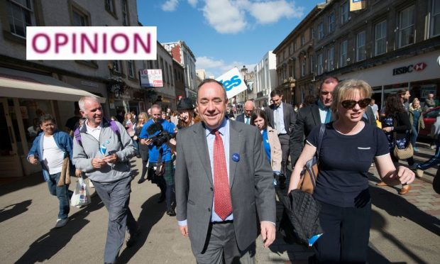 Alex Salmond got hero's welcome in Dundee on September 1, 2014. Image: Alan Richardson