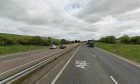 The works are taking place on the A92 between Lochgelly and Cardenden. Image: Google Street View