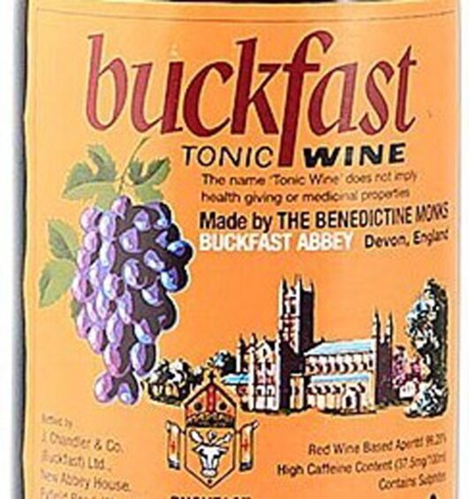 A Buckfast label