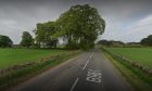 The crematorium site is north east of Carmyllie Hall. Image: Google Maps