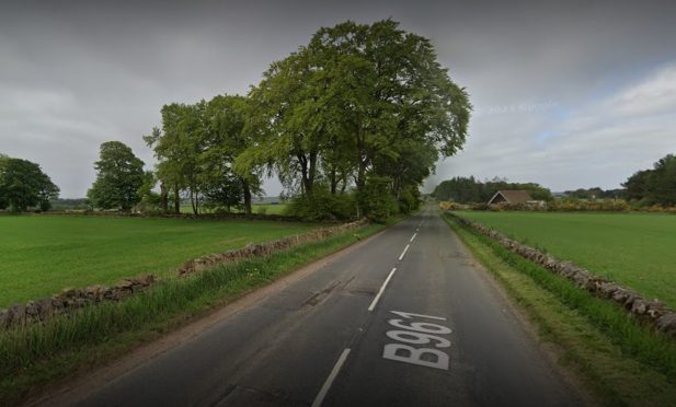 The crematorium site is north east of Carmyllie Hall. Image: Google Maps