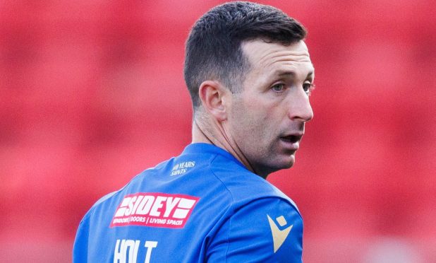 New St Johnstone midfielder, Jason Holt.