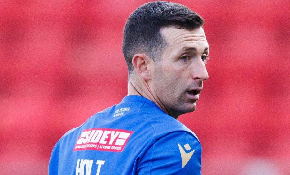 New St Johnstone midfielder, Jason Holt.