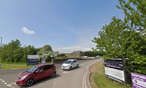 The site sits close to the access road for Longparke Farm Shop. Image: Google Street View