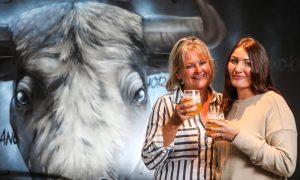 Nicola Linton, co-owner of the Ox and Anchor, alongside her mum, Fiona Boyter. Image: Mhairi Edwards/DC Thomson