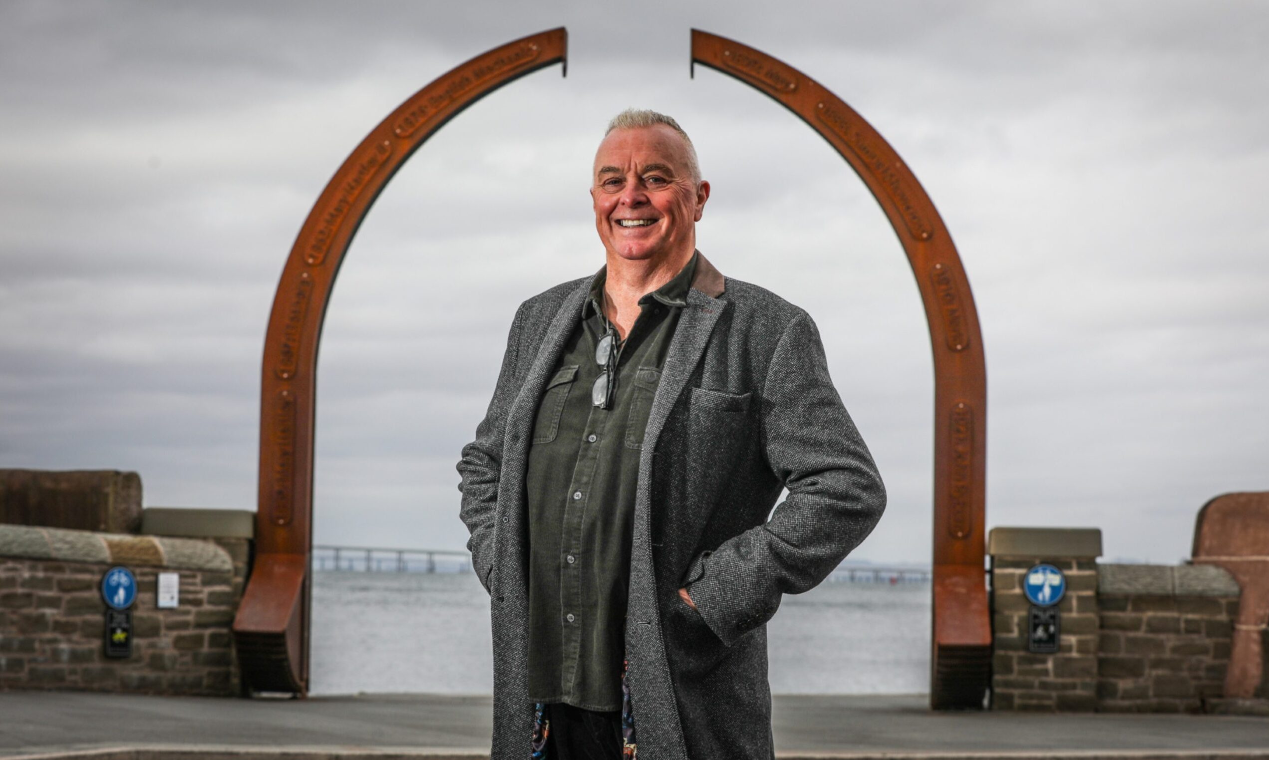 Steve James, chairman of Broughty Ferry Traders' Association. Image: Mhairi Edwards/DC Thomson